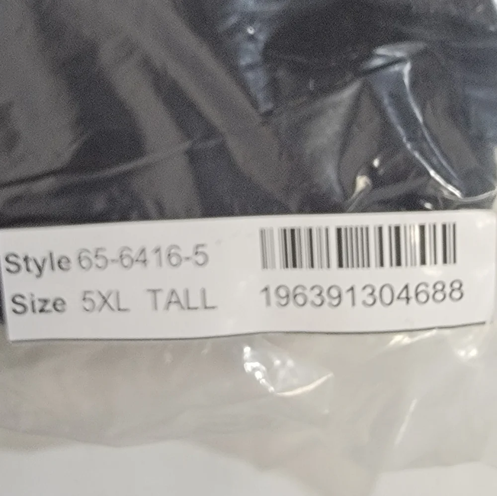 King Size Men's Knit Black Cargo Shorts Size 5XLT